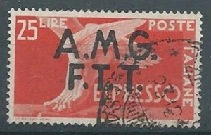 1947-48 TRIESTE USATO ESPRESSO 25 LIRE - RR1149-3 - Picture 1 of 1