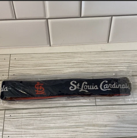 New St. Louis Cardinals Belt Stadium Giveaway SGA Unused One Size Canvas Leather Cover