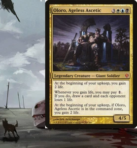 Oloro, Ageless Ascetic Lifegain Commander Deck MTG EDH Ready-to-Play Magic Esper - Picture 1 of 11