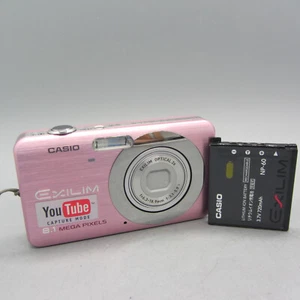Casio Digital Camera Exilim EX-Z80 8.1MP Pink Tested - Picture 1 of 8