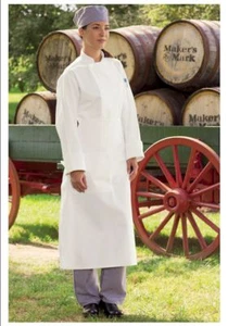 Bistro Apron, 1 Pocket, Color: White, Size: 28" W x 33" L - 3052 - Picture 1 of 1