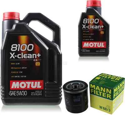 MOTUL 6L OLIO MOTORE + FILTRO UOMO per TOYOTA IQ KGJ1 NGJ1 1.0 AVENSIS T25 1.6 - Immagine 1 di 4