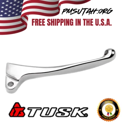 Tusk Brake Lever 2011 2012 2013 2014 2015 2016 Honda CRF50F CRF 50F Silver Right - Image 1 of 2