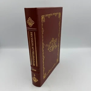 Decision at Trafalgar by Dudley Pope VGC Easton Press Leather Bound - Imagen 1 de 7