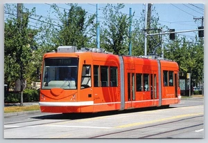 Seattle Streetcar MTC #198 Photochrome Postkarte von Lucy MacDonald WA - Bild 1 von 2