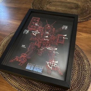 Metal Gear Solid Snake Bipedal Mecha D Blueprint CAJA SOMBRA Rojo 23/300 Limitado - Imagen 1 de 3