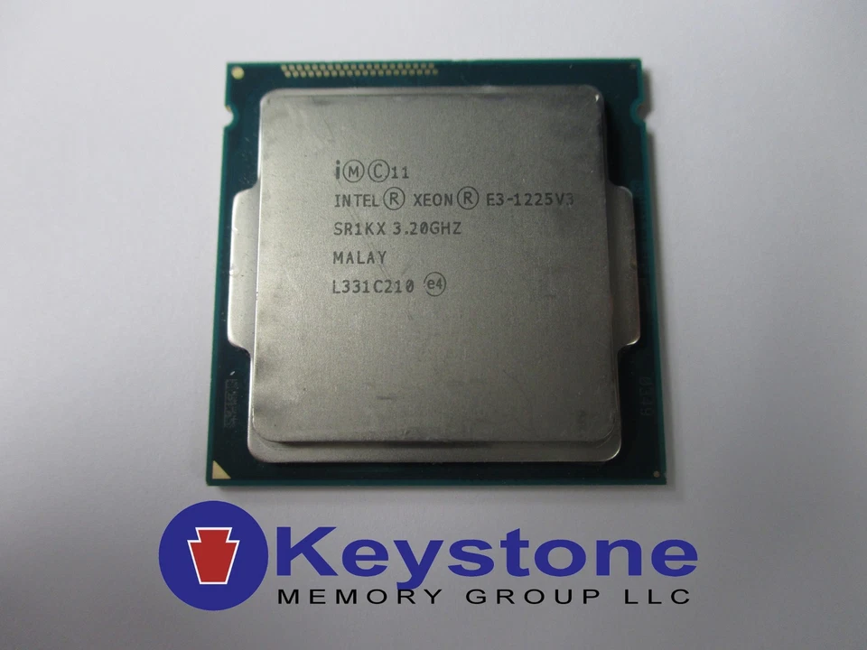 Intel Xeon E3-1225 v3 SR14U / SR1KX 3.2GHz Quad Core LGA 1150 CPU Processor *km - Image 1 of 1