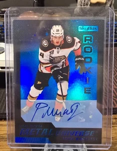 2023 Skybox Metal Universe 2008-09 Rookie Retros Pavel Mintyukov #R-40 Auto RC - Bild 1 von 2
