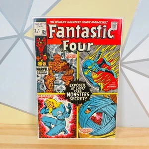VTG Fantastic Four Issue #106 The Monster's Secret Jan 1971 Marvel Comic Book - Picture 1 of 21