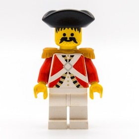 Lego Minifigure pi065 Pirates Imperial Guards Officer 6271 1992