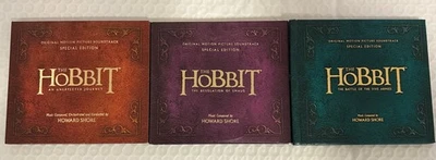 The Hobbit Soundtrack Trilogy Collection Special Editions - Image 1 of 3