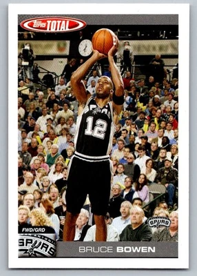 2004-05 Topps Total Bruce Bowen San Antonio Spurs #75 - Image 1 of 2