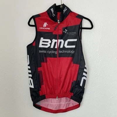 Chaleco de Ciclismo BMC Suiza Chaleco Jersey Talla S Hincapie Emoción Investigación Foto 1 de 4