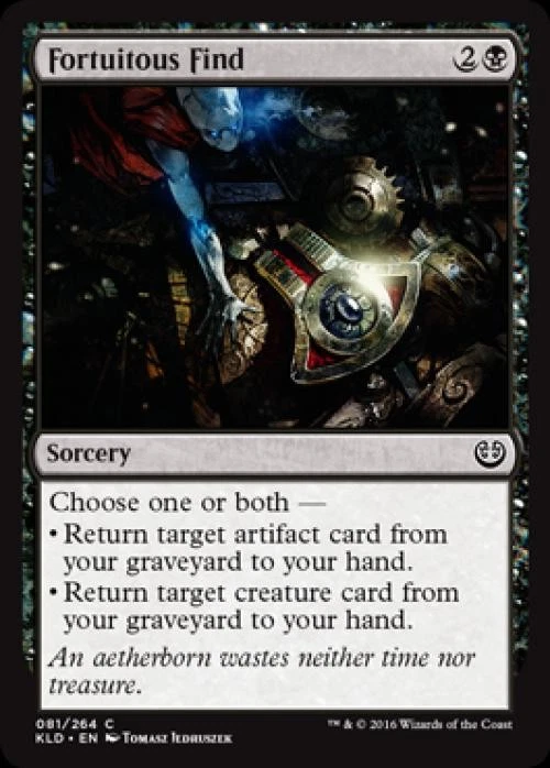 Fortuitous Find -Foil Light Play MTG Kaladesh - Image 1 of 1