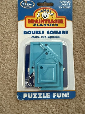 Brain Teaser Classic Double Square by Thinkfun, New in Package - Image 1 of 4