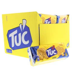 24 x Tuc Cheese Cracker Salzgebäck mit feiner Käsenote je 100g Flavour Cheese - Bild 1 von 3