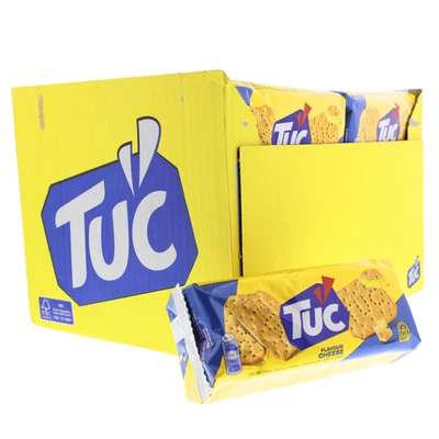 24 x Tuc Cheese Cracker Salzgebäck mit feiner Käsenote je 100g Flavour Cheese - Bild 1 von 3