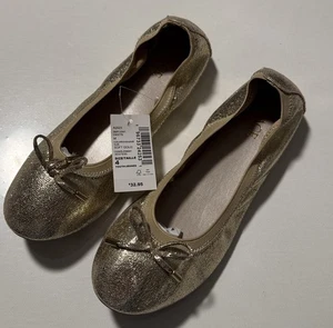 Gold Ballerinas Mädchen 4 Schuhe - Bild 1 von 4