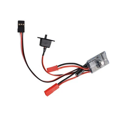 10A Brushed ESC Two Way Motor Speed Controller For 1/16 1/18 1/24 RC Car Model - Image 1 of 4
