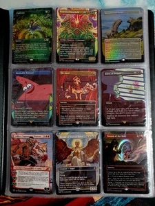 MTG 180 Alt-Art Borderless Full Art Showcase Cards Lots of Mythic Rare FOILS NM - Picture 1 of 21