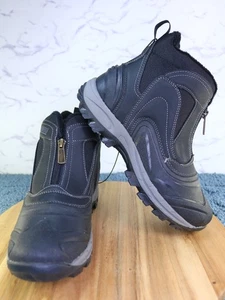 Khombu Mason Negro Plantilla Acolchada Híbrida Alta Invierno Botas con Cremallera Para Hombre Talla 8 - Imagen 1 de 23