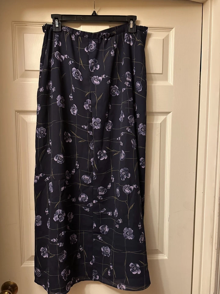 Maxi Falda Colección Nygard, Talla 14, Excelente Estado Foto 1 de 1