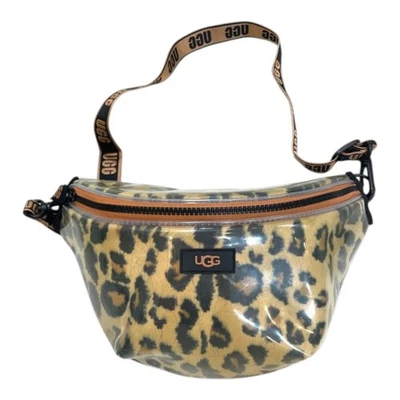Riñonera UGG Leopardo Cintura Cuero Usada Japón Foto 1 de 4