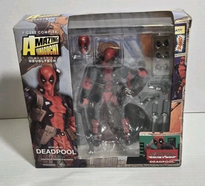 Figura de acción DEADPOOL 001 Increíble Yamaguchi Kaiyodo NUEVA (LEER) Foto 1 de 1