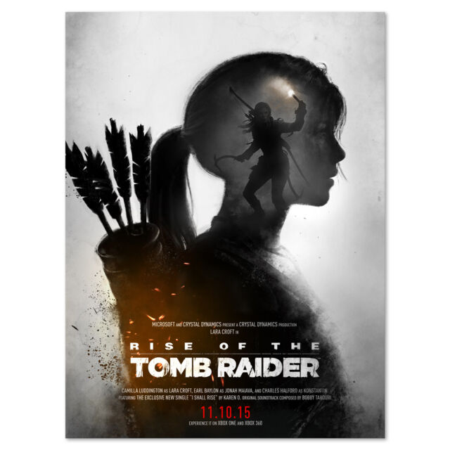 Poster Tomb Raider - A Origem - Opção 3, no QueroPosters.com