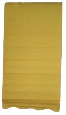 Raffrollo/ Seitenzugrollo/ Rollo/ Sichtschutz/ Türrollo Sand Gelb  Faltenrollo - Bild 1 von 2