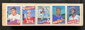 1985 conjunto completo Topps alto grado *McGwire, Puckett, Clemens, Davis, Gooden radiocontrol* - Imagen 1 de 12