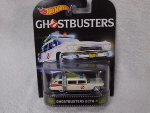 2015 Hot Wheels Entertainment Ghostbusters Ecto-1 59 Cadillac Ambulance - Picture 1 of 3