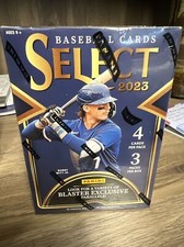 2023 Panini Select Baseball Factory Sealed Blaster Box Exclusive Flash Prizms
