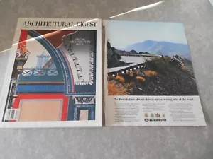 ARCHITECTURAL DIGEST Magazine, December, 1990, SPECIAL ARCHITECTURE ISSUE! - Picture 1 of 2