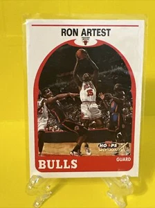 1999 Skybox NBA Hoops Decade Hoopla Metta World Peace Ron Artest Rookie RC - Bild 1 von 2