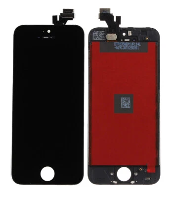 For Apple iPhone 5 4 in LCD Display Touch Screen Digitizer Full Glass Lens Frame - Image 1 of 4