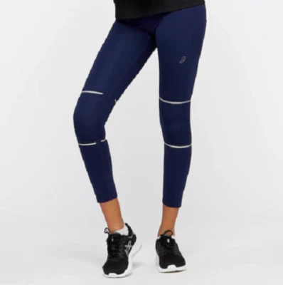 ASICS Women's Navy Blue Lite Show 7/8 Legging  XS 8 BNWOT - Image 1 of 3