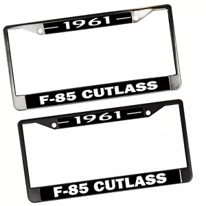 1961-1963 Oldsmobile F-85 Cutlass Metal One License Plate Frame - Picture 1 of 4