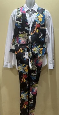 Colete masculino tamanho G e calças sociais tamanho 32 - Imagem 1 de 4