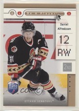 2005-06 Upper Deck Be a Player Second Period /50 Daniel Alfredsson #63 HOF