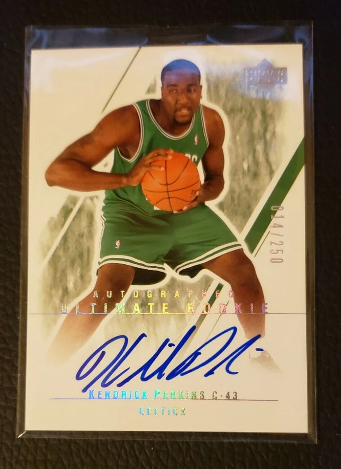 2003-04 Upper Deck Ultimate Collection/250 Kendrick Perkins #150 Rookie Auto RC Foto 1 de 2