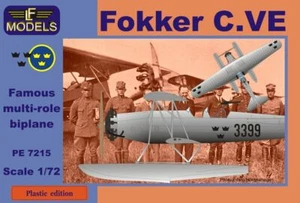 Fokker C.VE Suecia Bristol Mercury - Kit Modelo de Plástico, PE7215, MODELOS LF, 1:72 - Imagen 1 de 2