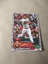 2023 Topps Holiday metallic snowflake Paul Goldschmidt H88 Cardinals