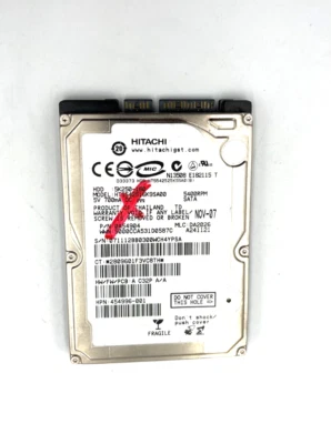 Hitachi HTS542520K9SA00 Hard Disk 200GB SATA 2.5" HDD Notebook L Refurbished - Image 1 of 4