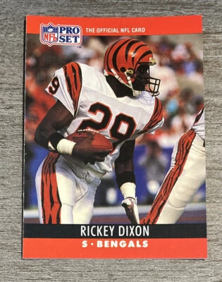 Rickey Dixon 1990 Pro Set Bengals #63  *E809* - Image 1 of 2