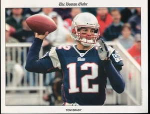 Boston Globe Color Photos - New England Patriots c.2004 - 8 Diff 8-1/2" x 11" - Picture 1 of 8