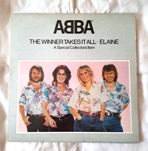 ABBA - The Winner Takes it All / Elaine 12" Vinyl single EX Collectors Edition - Picture 1 of 3
