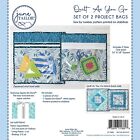 June Tailor Quilt As You Go Project Bag Kit - White Zippity-Do-Done JT-1669