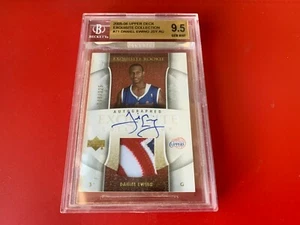 Daniel Ewing 2005-06 UD Exquisite Collection Jersey Auto ROOKIE BGS 9.5 GEM MINT - Imagen 1 de 3
