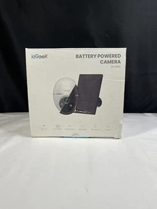 ieGeek ZS-GX1S White Automatic Motion Tracking Battery Powered Security Camera - Picture 1 of 12